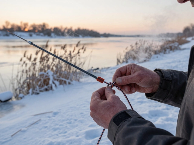 Для чего применяется двойной прямой узел в рыболовстве?
