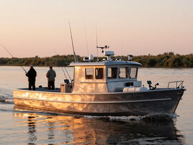 Как называется большой катер для рыбалки: виды, размеры и особенности