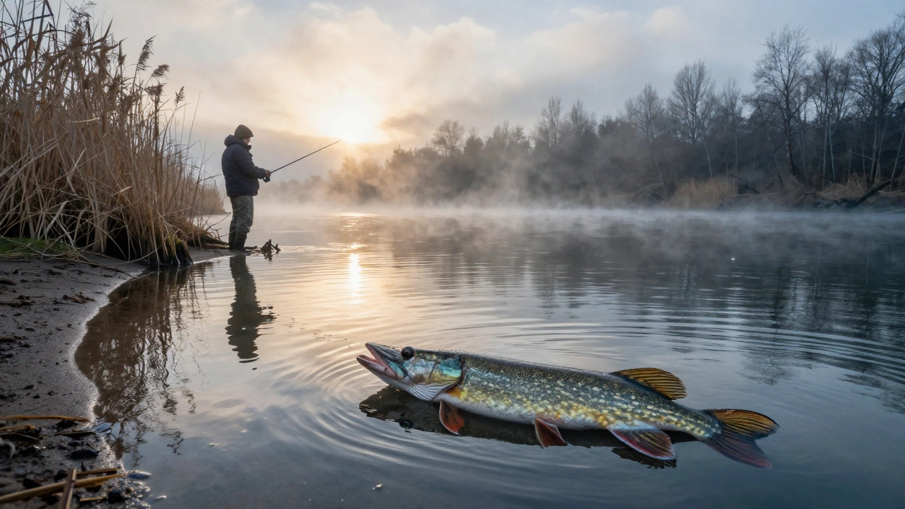 Какое время суток активна щука - лучшие часы для ловли в течение дня