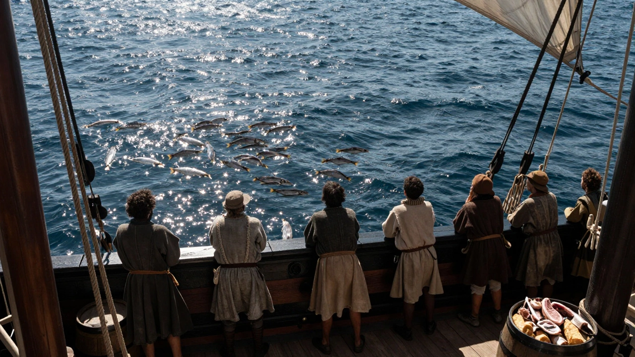 Почему моряки Колумба не ели рыбу?