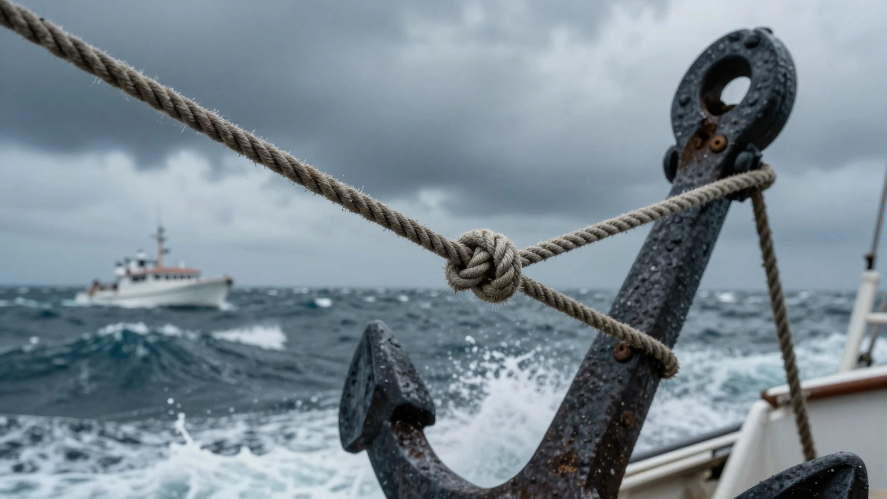 Каким узлом привязать веревку к якорю: надежные варианты и инструкция