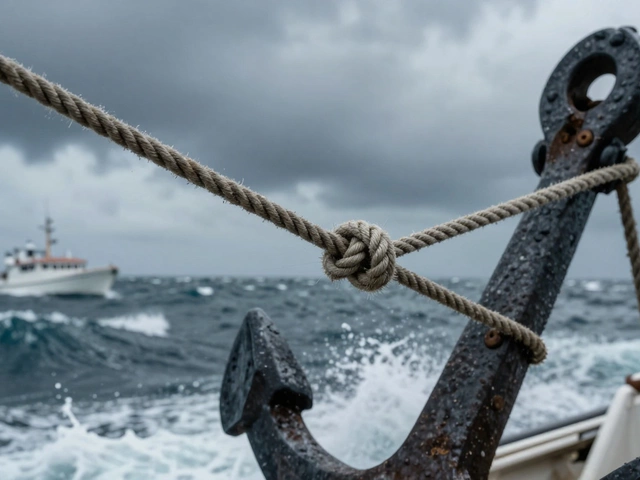 Каким узлом привязать веревку к якорю: надежные варианты и инструкция