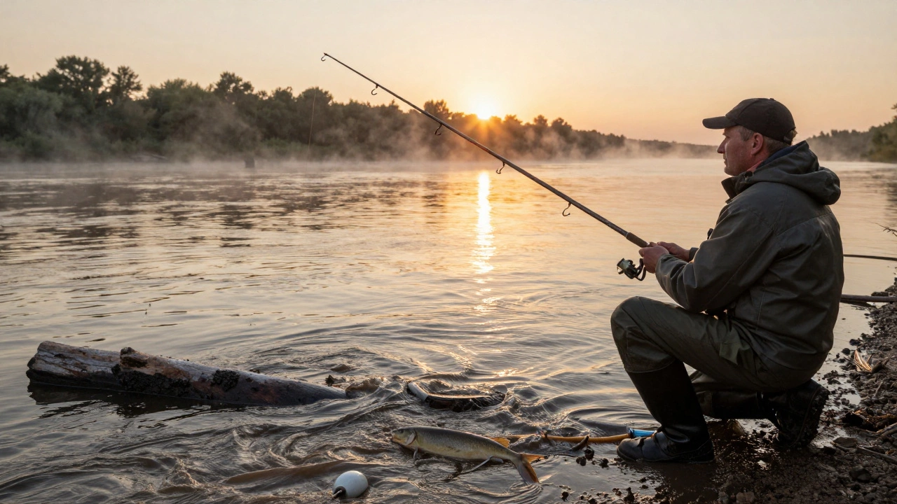Как называется снасть с несколькими крючками и где её используют?