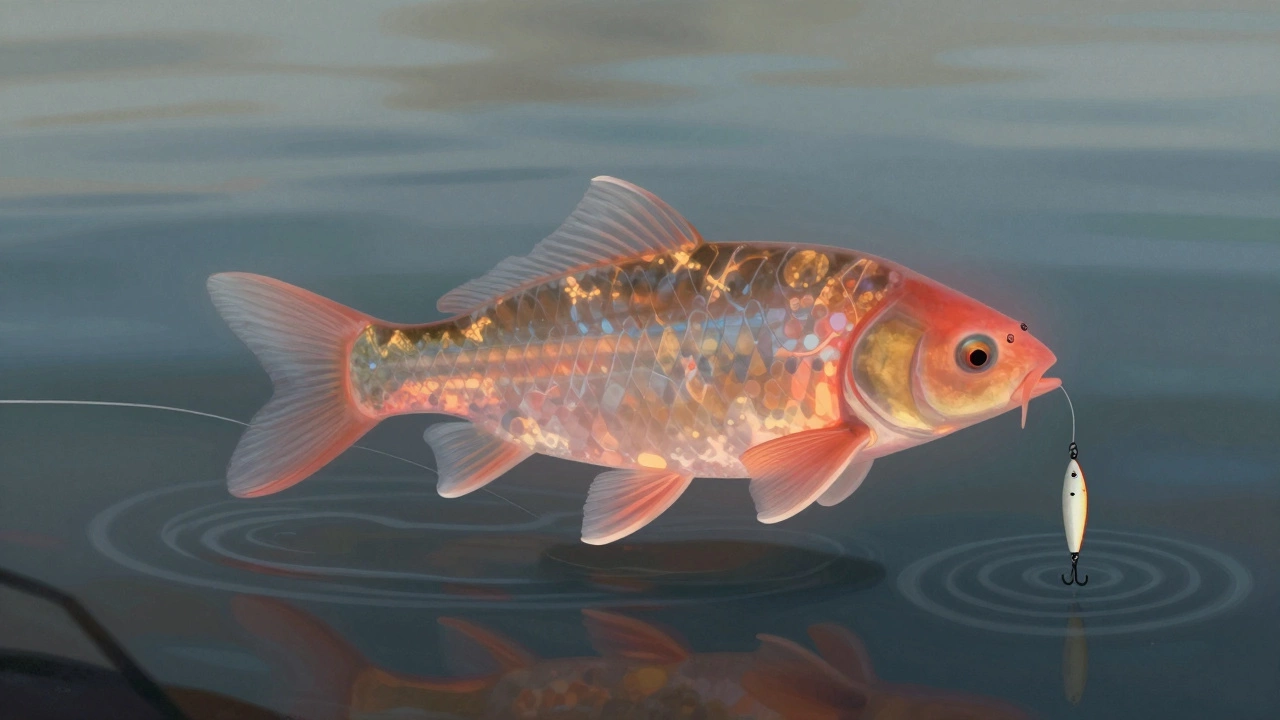 Рыба воспринимает привычную приманку как часть природы, а не как угрозу.